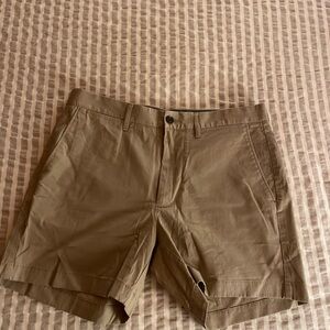 J. Crew Tan 5” Inseam Shorts Classic Style